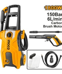 HPWR18008 เครื่องฉีดน้ำแรงดันสูง 150 bar INGCO