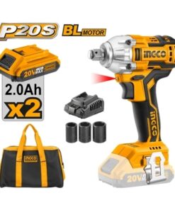 CIWLI2001 บล็อกกระแทกไร้สาย 20V. INGCO (แบต2+แท่น1)