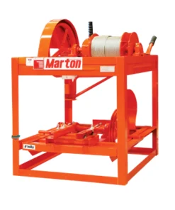 Alternative view of MARTON เครื่องลิฟท์ยกกระป๋องปูน พร้อมอเตอร์ 3HP 2สาย รุ่น 12 กระป๋อง