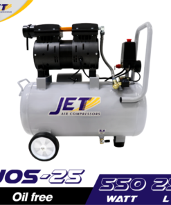 JET ปั๊มลมไร้น้ำมัน 3/4HP (25L) รุ่น JOS-25