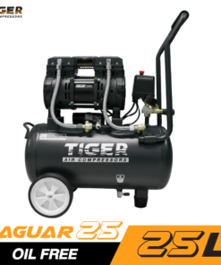 TIGER ปั๊มลมไร้น้ำมัน 1390W (25L) รุ่น JAGUAR25