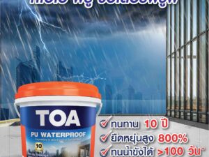 Alternative view of TOA พียู วอเตอร์พรูฟ